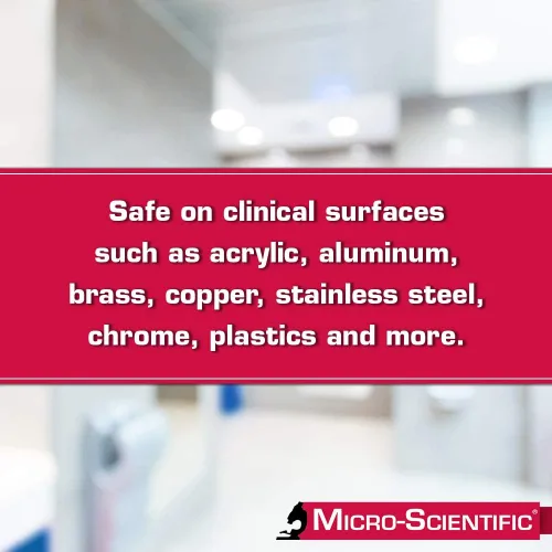 Miniatura 6 de Micro-Scientific Opti-Cide3 Paños desinfectantes, para limpiar superficies, para el cuidado de la salud.