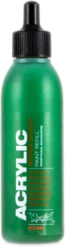 Miniatura 65 de Montana - Recambios de tinta de marcador acrílico, botella de 6.1 fl oz, luz verde choque (045461)