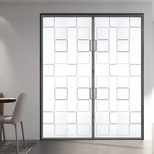 Miniatura 10 de Cortina de puerta aislada, cubierta magnética térmica para puerta, pantalla magnética de privacidad con cierre automático, manos libres para patio