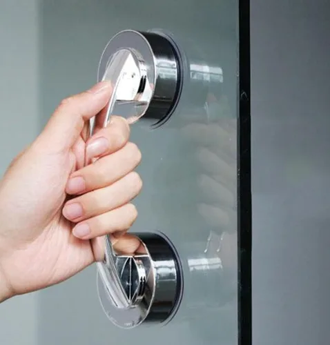 Miniatura 8 de Manija de puerta con ventosa fuerte, manija de puerta de vidrio, refrigerador, cajón, baño, reposabrazos con ventosa, manija de ducha de bañera