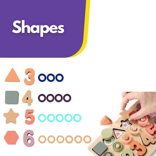 Miniatura 7 de GeroCrew Juguetes Montessori para niños pequeños enseñan números, contar, matemáticas, apilar, divertido aprendizaje preescolar se activa para niños