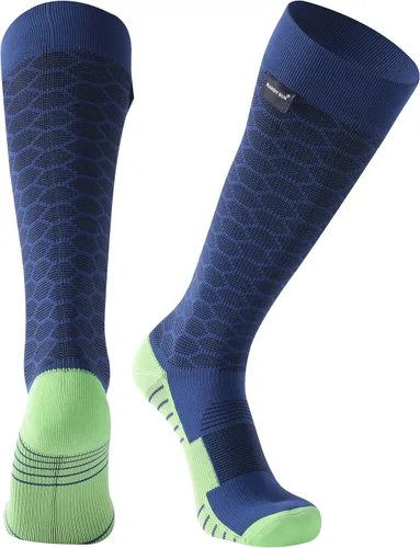 RANDY SUN Calcetines de esquí impermeables, certificado SGS Unisex hasta la rodilla transpirable senderismo senderismo calcetín 1 par