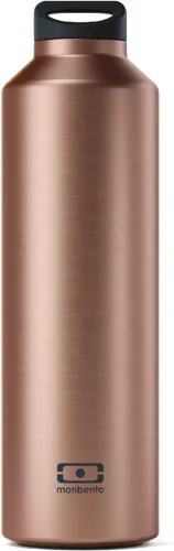 Miniatura 7 de MONBENTO - Botella de agua aislada MB Steel Blossom 17 Oz - Acero inoxidable - A prueba de fugas - Infusor - Caliente/Fría hasta 12 horas - Té, Café
