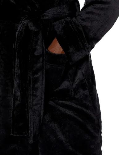 Miniatura 3 de Tienda Essentials Women's Mid-Length Plush Robe - Discontinued
