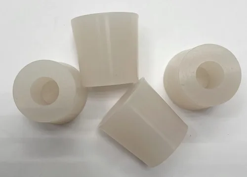 Miniatura 3 de dexierp Fuerza de protección para 3/8" 0.354 in (paquete de 12) tubo redondo OD extremo silla pata pata pata muebles pies tapa de goma cubierta