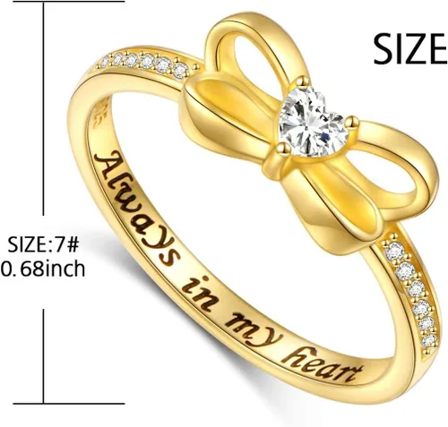 Miniatura 6 de Ladytree Anillo de plata de ley S925 con banda para el pulgar, regalos de joyería para mujer, moda de moda