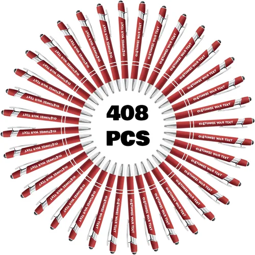 Miniatura 42 de AIFLM Bolígrafos personalizados con nombre a granel hasta 500 unidades de bolígrafos grabados gratis con tu nombre y texto para negocios