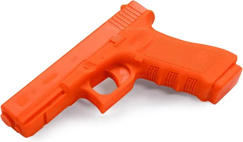 Miniatura 3 de American Safety Trainers - Compatible con modelos Glock - Pistolas de entrenamiento de polímero sólido no funcionales - Naranja brillante - EE.UU.