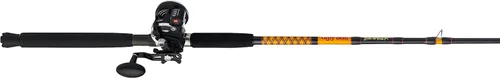 Miniatura 5 de Combo de caña de pesca a casting Ugly Stik Bigwater y carrete convencional Penn Rival Level Wind