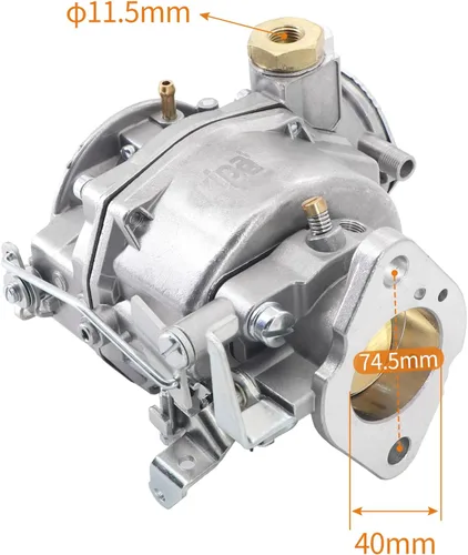 Miniatura 3 de KIPA Carburador de repuesto para Rochester 1 barril Chevy camión 235Cu 3.8L 3852cc 6 cilindros 4.8L Motores 1957-1961 estrangulador automático