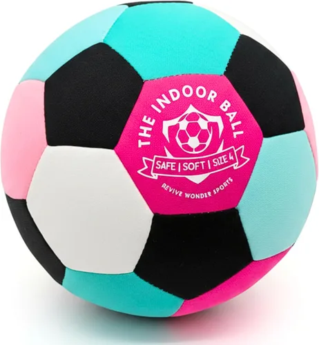 Miniatura 10 de La Pelota Interior — Pelota de Fútbol de Espuma Suave Acolchada Tamaño 4 para Niños (Edad 3+) — Pelota de Casa Esencial o Regalo de Fútbol
