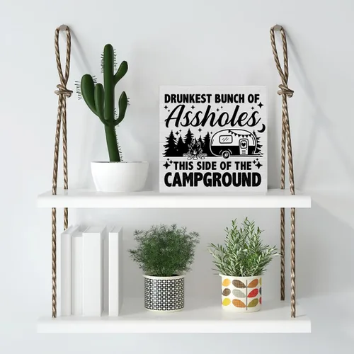 Miniatura 48 de Cartel de madera con texto en inglés "Don't Forget to Wipe Your Higien" («Don't Forget to Wipe Your Higien» («Don't Forget to Wipe Your Higien»)