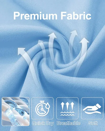 Miniatura 127 de MAGCOMSEN Camisas de manga larga para hombre, protección solar UPF 50+, camisetas atléticas para senderismo, correr, entrenamiento, protección