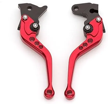 Miniatura 3 de FXCNC Palancas de freno y embrague ajustables cortas de aluminio CNC compatibles con YFM700 Raptor 700 R (2008-2022), YFZ450 YFZ450R YFZ450X Palanca