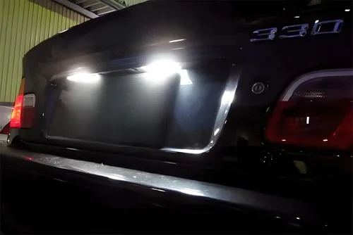 Miniatura 7 de iJDMTOY OEM-Fit - Kit de luces LED completas para placa de matrícula de 3 W, compatible con BMW E46 LCI/Facelift 325ci 330ci M3 2-Coor Coupe