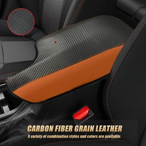 Miniatura 3 de Accesorios de decoración, protector de prevención de arañazos, funda para reposabrazos de consola central de automóvil para Subaru Crosstrek