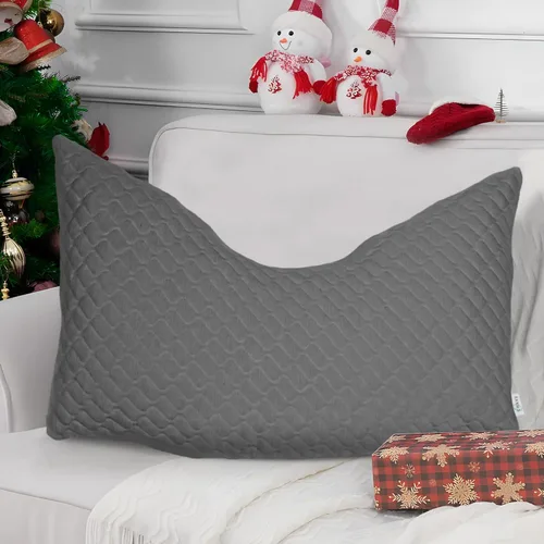 Miniatura 7 de CHxxy Almohada para dormir de lado para el alivio del cuello y los hombros, diseño ergonómico, almohada de firmeza media, almohadas de tamaño queen