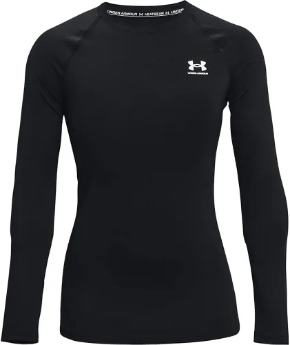 Miniatura 3 de Under Armour Camiseta de compresión HeatGear de manga larga para mujer