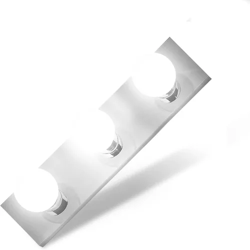 Miniatura 13 de Lighting Five Light Vanity Strip - Lámpara de espejo estilo Hollywood con placas cromadas, accesorios de grado de salón para dormitorio, baño