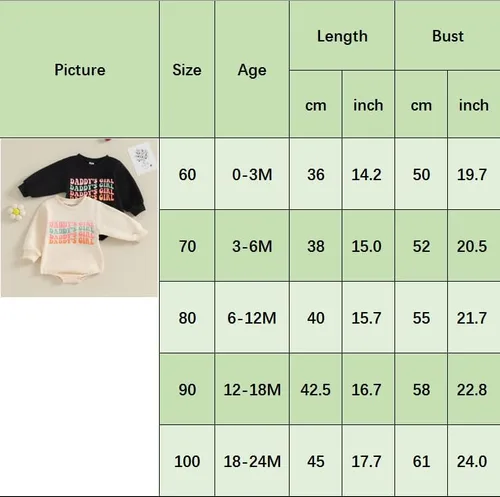 Miniatura 7 de Ropa para bebé recién nacida, sudadera de gran tamaño con estampado de letras, mameluco de manga larga con burbujas para otoño