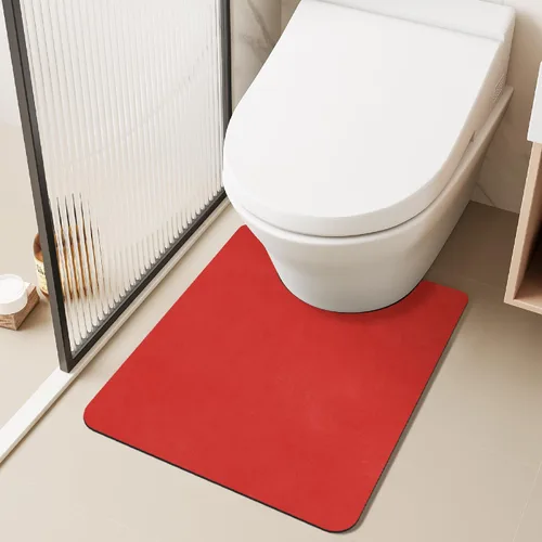 Miniatura 34 de TYUU Tapete de Baño de Halloween, Alfombra de Baño de Halloween Delgada Antideslizante de Secado Rápido Tapete de Baño de Murciélago que Cabe Debajo
