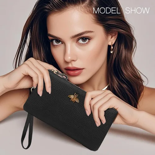 Miniatura 6 de imeetu Bolso de mano para mujer con correa para muñeca
