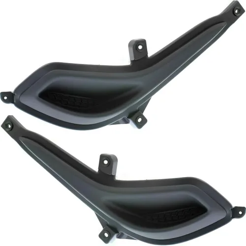 Miniatura 7 de I-MATCH AUTO PARTS Delantero Izquierdo Lado Del Conductor Luz Niebla Bisel Molding Cubierta Rejilla Trim Negro Texturizado Para 2012 13 14 15 16