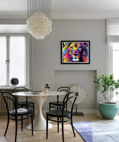 Miniatura 2 de Komking Pintura por números para adultos, niños principiantes, kits de pintura por números sobre lienzo, kits de pintura para manualidades, regalo