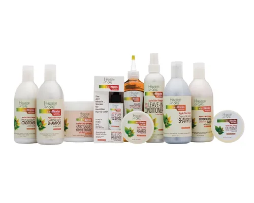 Miniatura 3 de Hawaiian Silky Hawaiian Silky - Tratamiento intensivo de yogur para el cabello milagros 14 en 1 con aceite de ricino negro, 16 onzas, blanco, 16