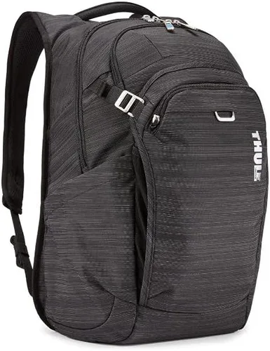 Mochila Thule Construct - Para Escuela, Trabajo y Viaje - Funda Acolchada para Laptop - Compartimento Interno Organizado con Bolsillo de Acceso