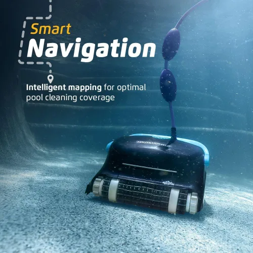 Miniatura 7 de Dolphin Nautilus CC Plus Aspiradora robótica para piscinas operada por Wi-Fi Incluye filtros ultrafinos para una limpieza definitiva, ideal