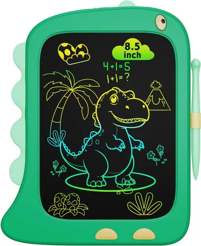 Miniatura 9 de Tableta de escritura LCD de 8.5 pulgadas para niños, juguetes de unicornio regalos para niñas de 3 a 5 años, juguete educativo de viaje, regalo