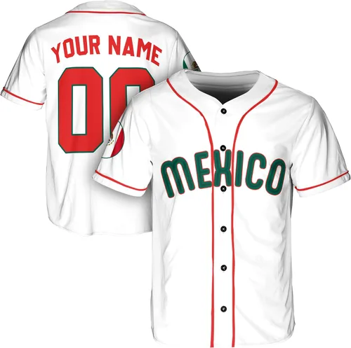 Miniatura 23 de Camisetas de béisbol personalizadas del mundo 2026, camisetas deportivas personalizadas de uniforme de sóftbol para hombres, mujeres, niños y niñas