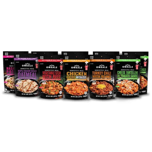 Miniatura 8 de OMEALS Chili-MRE vegetariano - Vida útil extendida - Totalmente cocido con calentador, perfecto para entusiastas del aire libre, viajeros