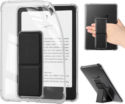 Miniatura 19 de iDLEHANDS Funda magnética transparente para Kindle Paperwhite de 7" de 12ª generación 2024 y Kindle Colorsoft - con AirBag compatible con iPhone