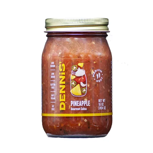 Miniatura 11 de Dennis' Gourmet - Salsa de frijoles negros y maíz totalmente natural Esta salsa fresca y abundante para restaurante es baja en azúcar, baja