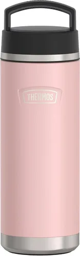 Miniatura 19 de THERMOS Serie ICON Botella de agua de acero inoxidable con tapa de rosca - 32 onzas, color Saddle - Botella de agua aislada al vacío con tapa