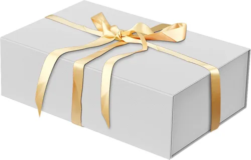 Miniatura 40 de HavrePac Paquete de 4 Cajas de Regalo Grandes 35x23x11 cm Cajas de Regalo de Lujo con Tapas, Caja de Regalo con Cierre Magnético para Empaquetado