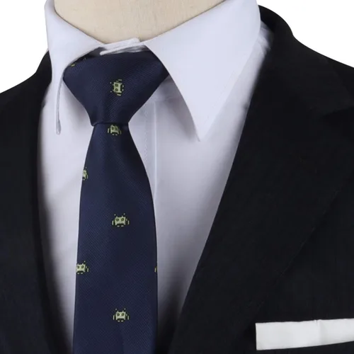 Miniatura 7 de AUSCUFFLINKS Corbatas deportivas y especiales Corbatas para hombres Lazos tejidos ajustados para el cuello Regalo para colega de trabajo