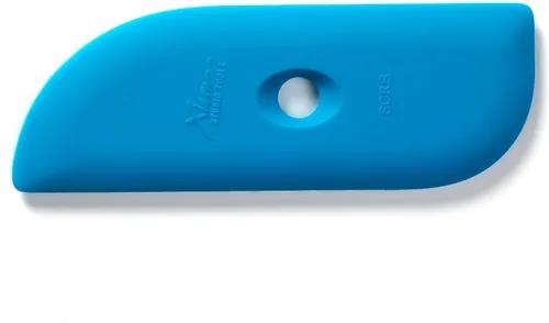 Miniatura 8 de Xiem Tools Costilla de arcilla de silicona firme para cerámica y cerámica (juego completo)