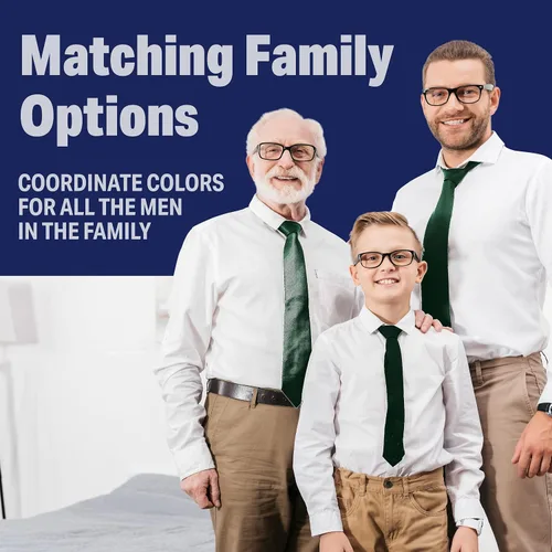 Miniatura 6 de Luther Pike Seattle Corbatas para niños Clip en lazo tejido niños corbatas corbatas para niños formal boda graduación uniforme escolar