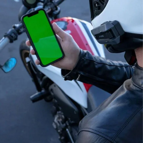 Miniatura 7 de Cardo PACKTALK Edge - Intercomunicador de auriculares con sistema de comunicación Bluetooth para motocicleta, paquete doble