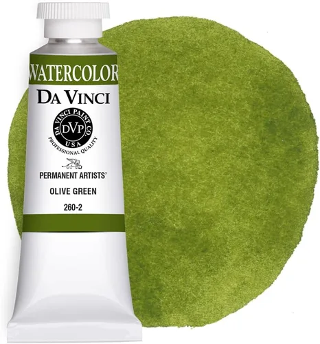 Miniatura 9 de DA VINCI PAINTS Pintura de acuarela para artista profesional, Gamboge (tono), 0.5 fl oz