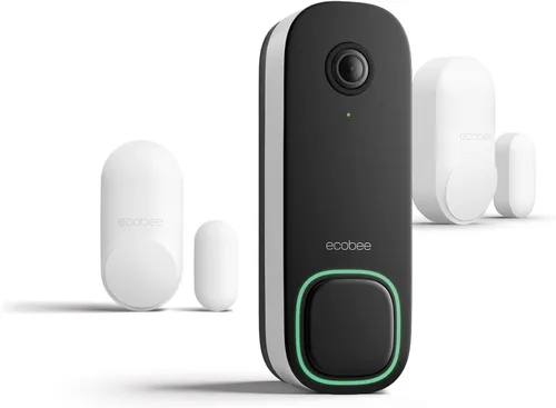 Miniatura 16 de ecobee Timbre de video inteligente con cámara (con cable) - con cámara HD líder en la industria, seguridad inteligente, visión nocturna, sensores