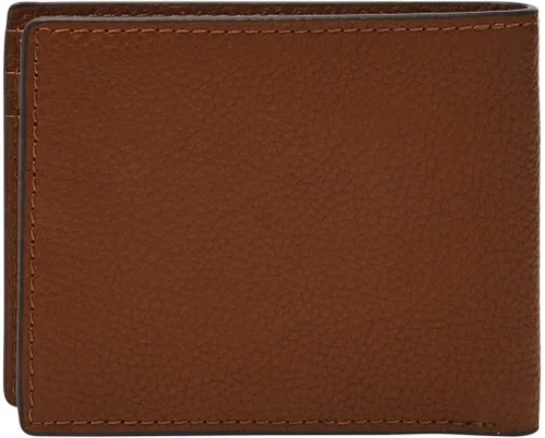 Miniatura 18 de Fossil Cartera Anderson de piel delgada y minimalista con bolsillo frontal plegable para hombre