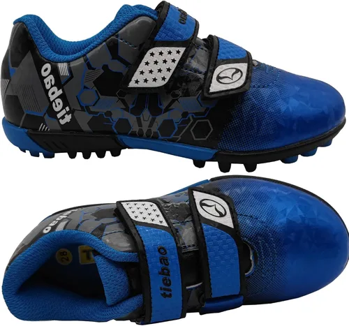 Miniatura 3 de Zapatos de fútbol para niños y niñas, zapatos de césped firme para deportes al aire libre (bebéniño pequeño)