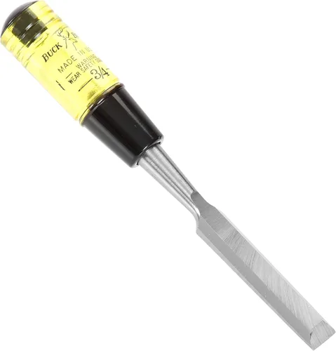 Miniatura 15 de Buck Brothers 120102BC Cincel de madera de 3/8 pulgadas, fabricado en Estados Unidos, para cortar y terminar cortes en carpintería y carpintería