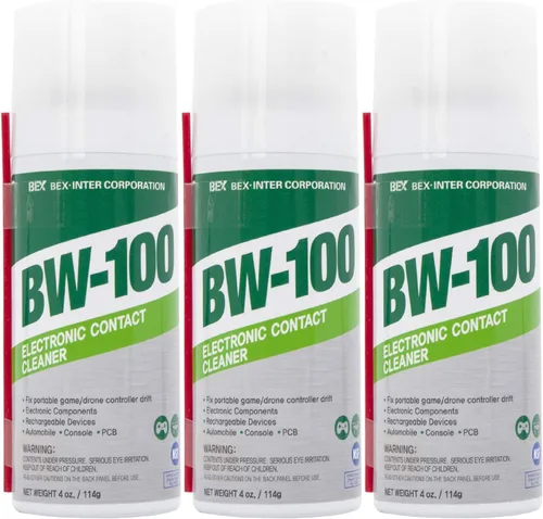 Miniatura 9 de BW-100 Aerosol limpiador electrónico no inflamable de contacto - Limpia de forma segura Joycons, computadoras, PCB y más - Elimina el polvo