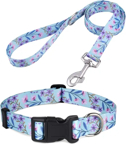Miniatura 6 de Collar para Perros para Perros Pequeños y Gatos, Collar Suave y Cómodo para Mascotas para Perros Pequeños, Medianos y Grandes, Patrón Geométrico
