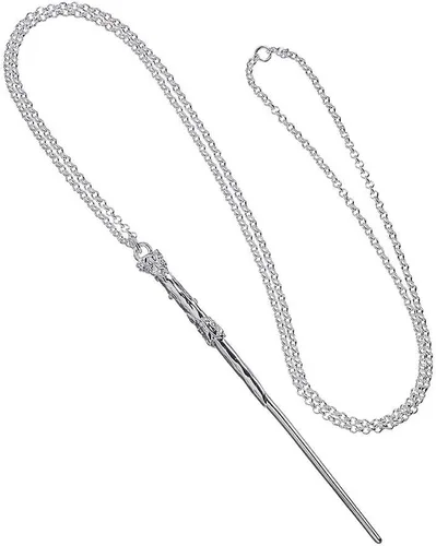 Miniatura 2 de Collar de varita de plata esterlina con licencia oficial de Harry Potter